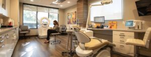 a modern medical clinic interior showcases a focused prp therapy session, featuring a state-of-the-art centrifuge prominently in the foreground, while a clinician prepares to administer a precise platelet-rich injection under sleek ultrasound guidance.
